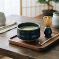 "Zen" Collector's Matcha Bowl with Wooden Tray